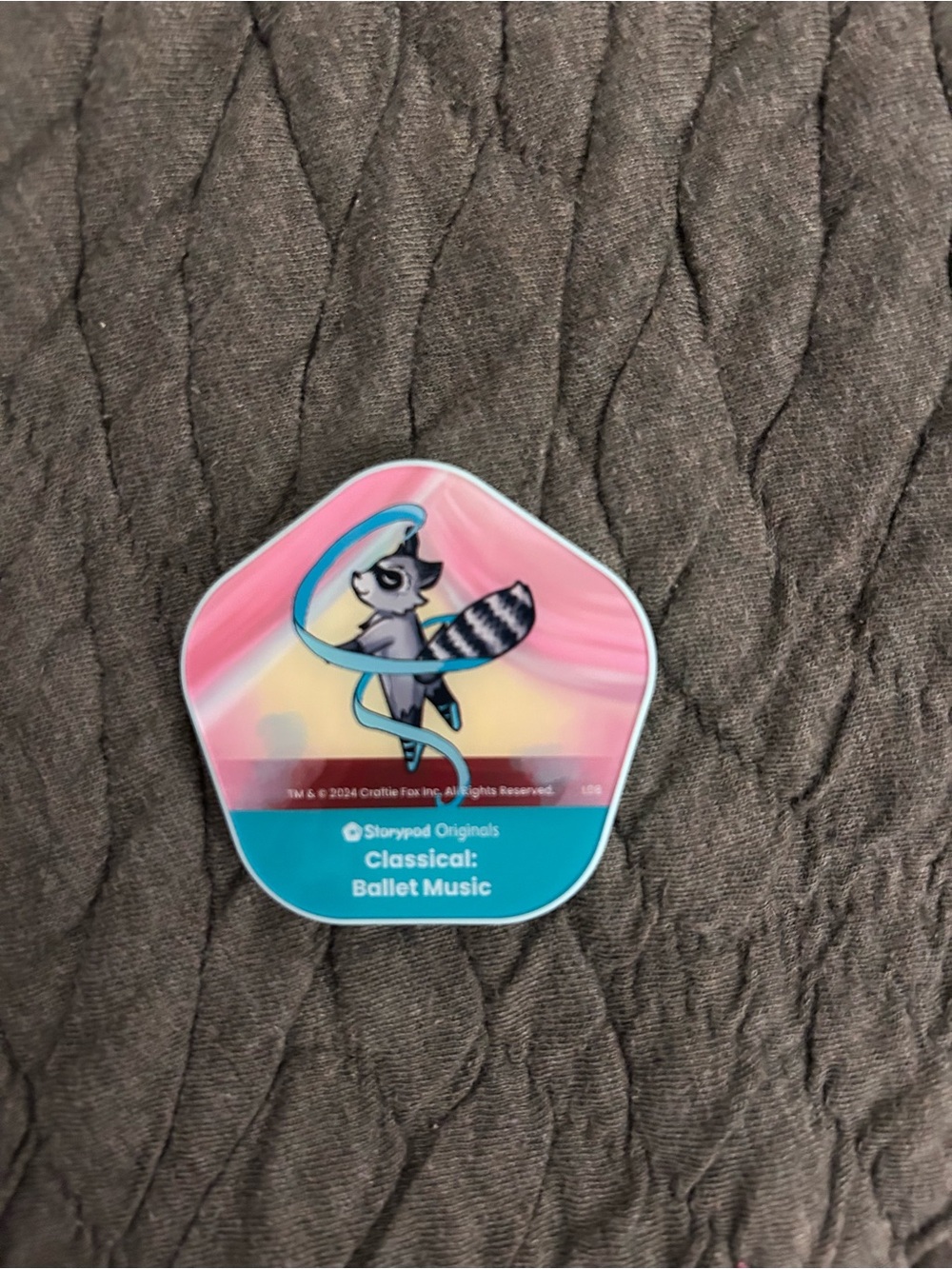 Storypod Classical: Ballet Music Collectible Pin - Pink & Teal